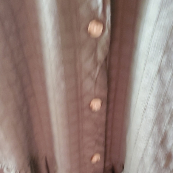 Terra & Sky Charcoal Button-Down Mini Dress - Picture 6 of 9